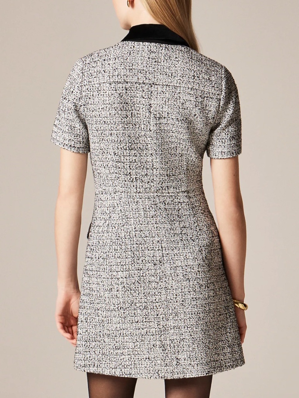 J Crew Parc dress in tweed - Picture 3 of 5